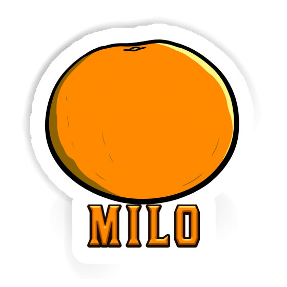 Milo Sticker Orange Image