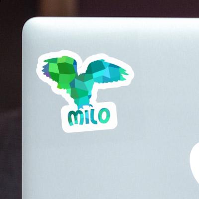 Owl Sticker Milo Laptop Image