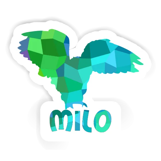 Owl Sticker Milo Notebook Image