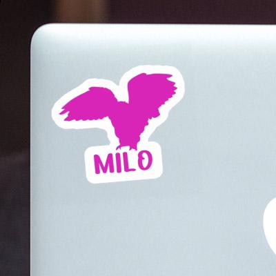 Milo Sticker Owl Notebook Image