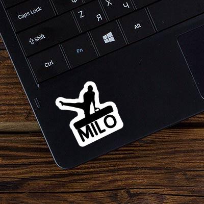 Milo Sticker Turner Laptop Image