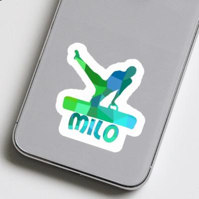 Sticker Gymnast Milo Laptop Image