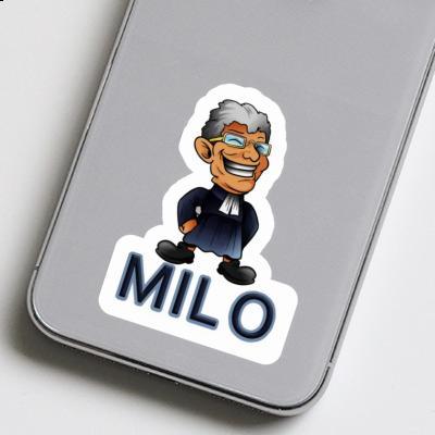 Sticker Vicar Milo Laptop Image