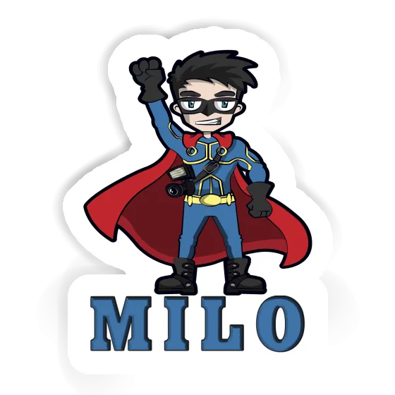 Sticker Milo Photographer Image