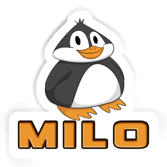 Autocollant Milo Pingouin Gift package Image