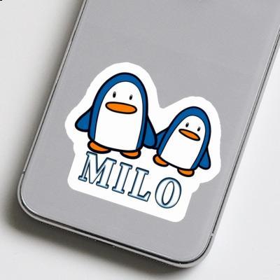 Milo Autocollant Pingouin Notebook Image