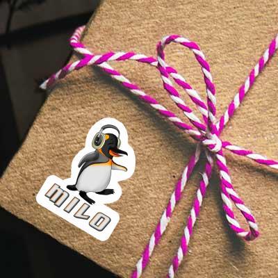 Aufkleber Milo Musik-Pinguin Gift package Image