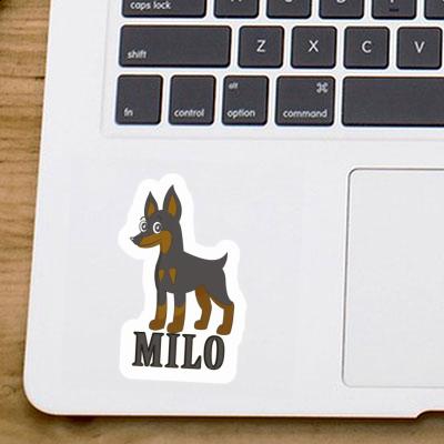 Sticker Milo Pinscher Notebook Image