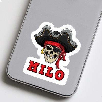 Autocollant Milo Crâne de pirate Image