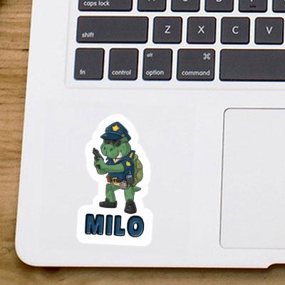 Milo Sticker Officer Notebook Image