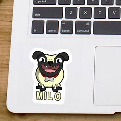 Sticker Milo Pug Image