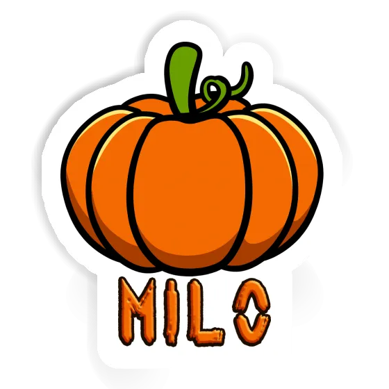 Sticker Milo Pumpkin Gift package Image