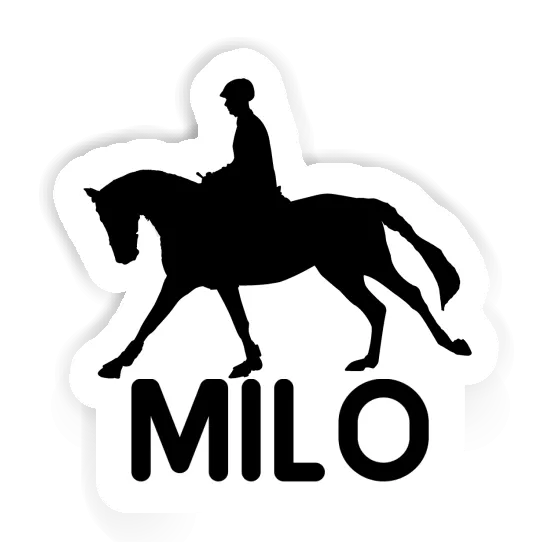 Cavalière Autocollant Milo Notebook Image