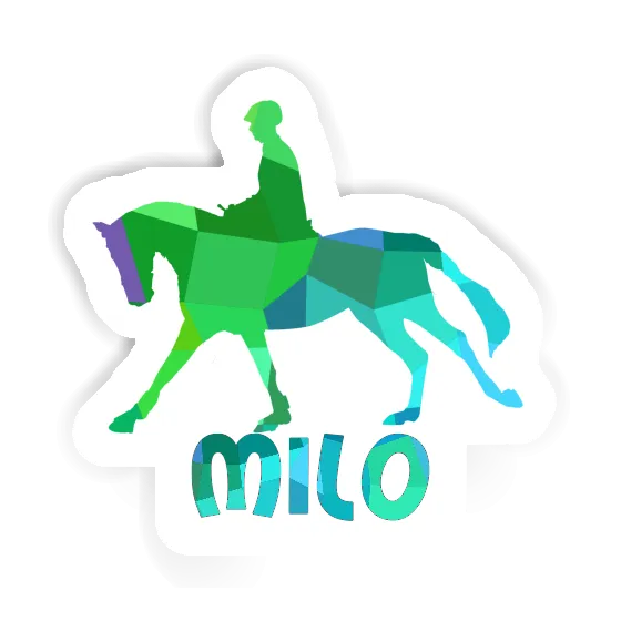 Sticker Horse Rider Milo Gift package Image