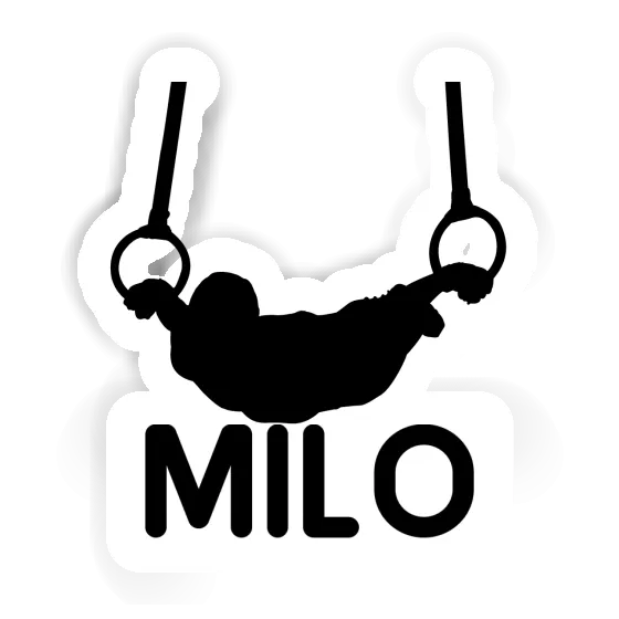 Sticker Ring gymnast Milo Image