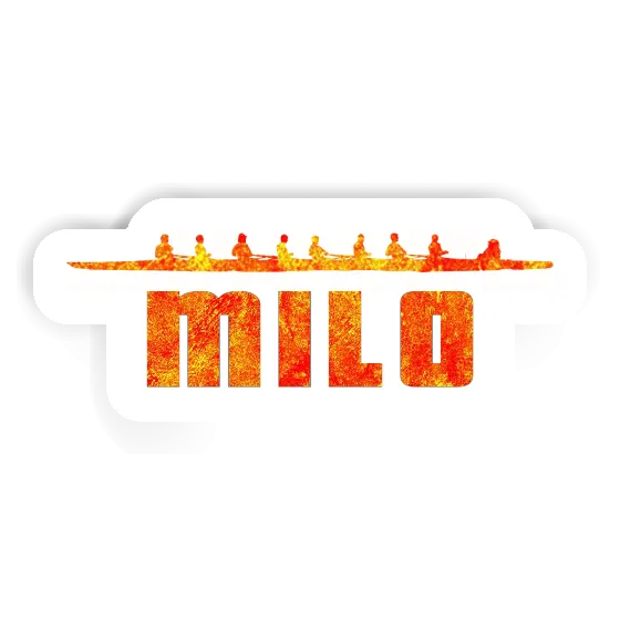 Sticker Milo Rowboat Image