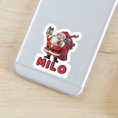 Père Noël Autocollant Milo Image