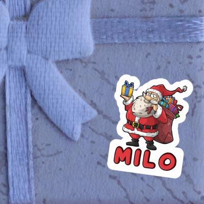 Père Noël Autocollant Milo Gift package Image