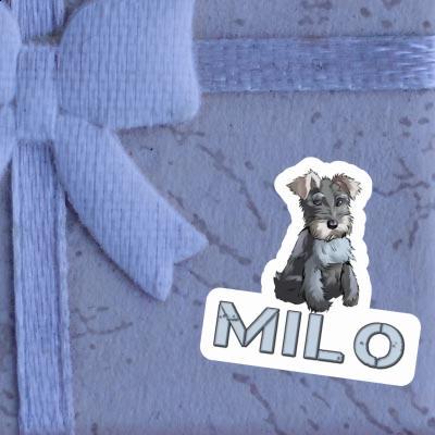 Sticker Milo Schnauzer Gift package Image