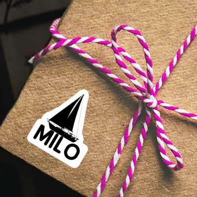 Milo Sticker Segelboot Gift package Image