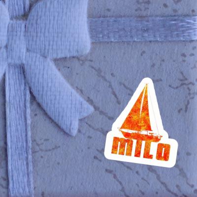 Sailboat Sticker Milo Laptop Image