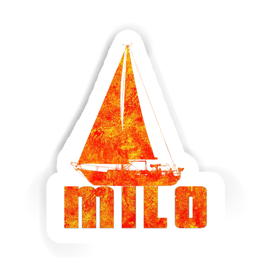 Sailboat Sticker Milo Gift package Image