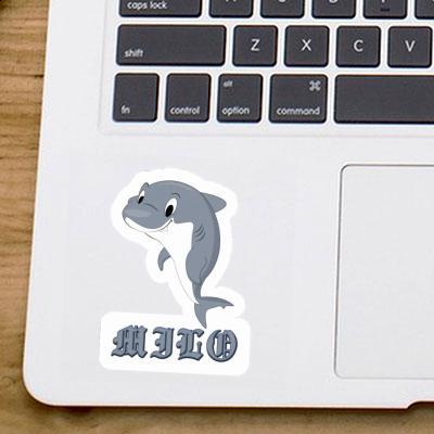 Milo Autocollant Requin Laptop Image