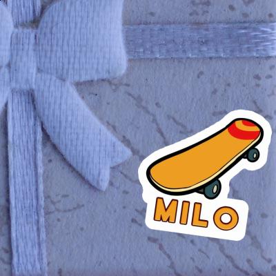 Autocollant Milo Skateboard Laptop Image