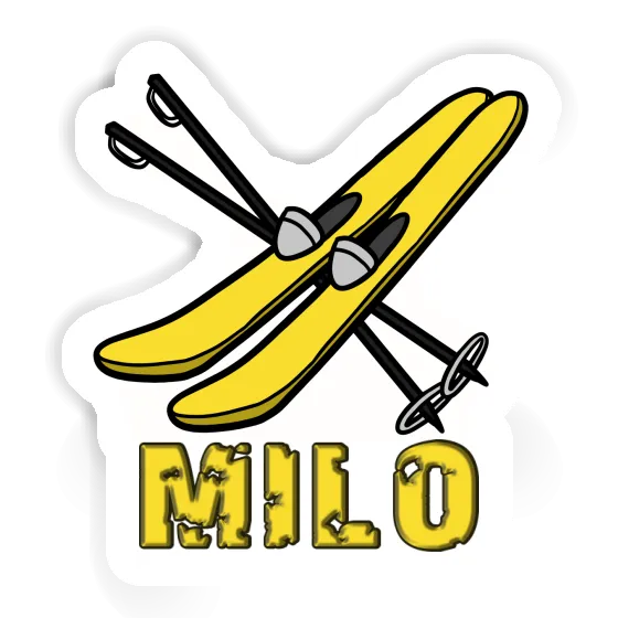 Ski Autocollant Milo Laptop Image