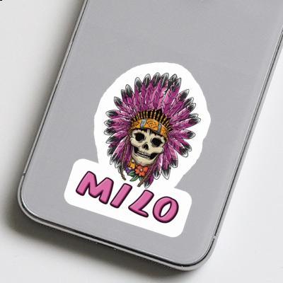 Sticker Womens Skull Milo Gift package Image