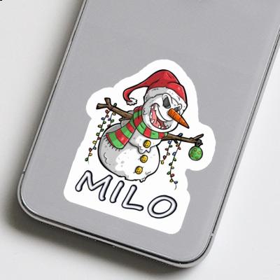 Sticker Milo Schneemann Laptop Image