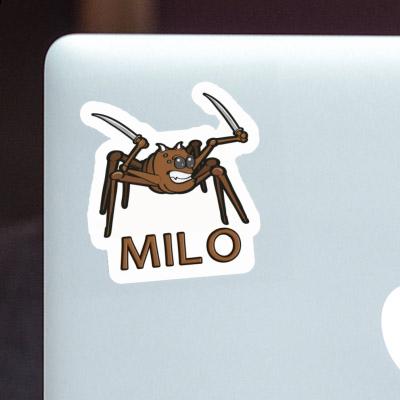 Sticker Spider Milo Notebook Image