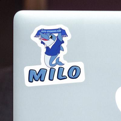 Sticker Milo Dolphin Laptop Image