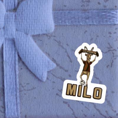 Capricorn Sticker Milo Laptop Image