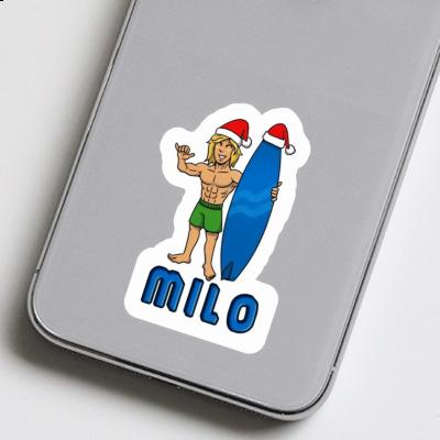 Weihnachtssurfer Aufkleber Milo Gift package Image