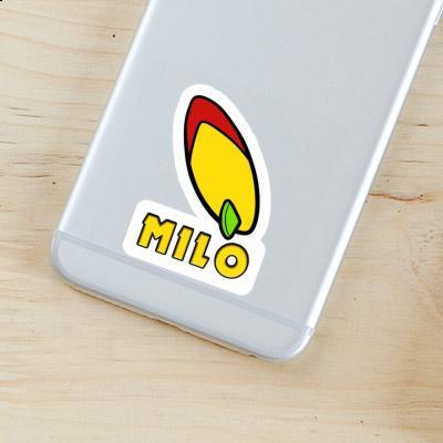 Sticker Milo Surfboard Laptop Image