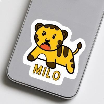 Sticker Baby Tiger Milo Gift package Image