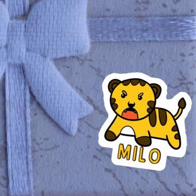 Sticker Milo Tiger Notebook Image