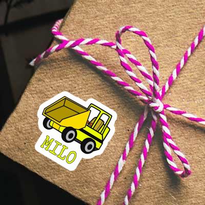 Sticker Front Tipper Milo Gift package Image