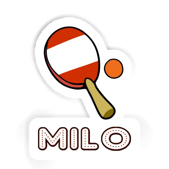 Raquette de ping-pong Autocollant Milo Gift package Image