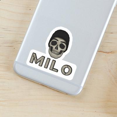 Sticker Milo Skull Notebook Image