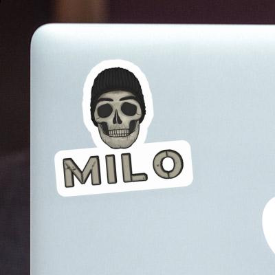 Sticker Totenkopf Milo Gift package Image