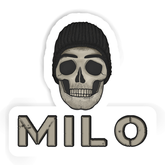 Sticker Milo Skull Image