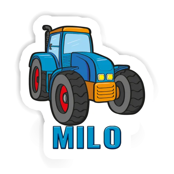 Tracteur Autocollant Milo Laptop Image