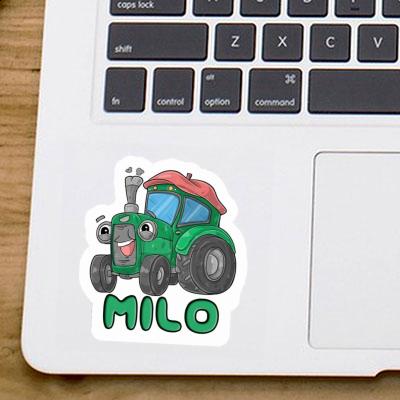 Sticker Milo Tractor Notebook Image