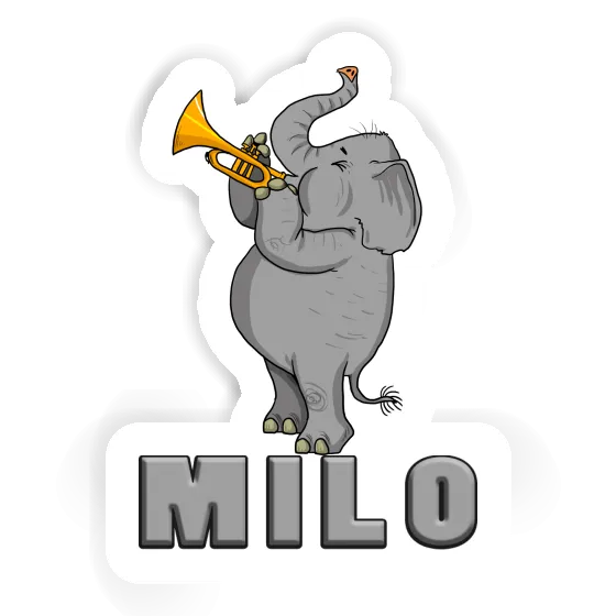 Milo Sticker Trumpet Elephant Gift package Image