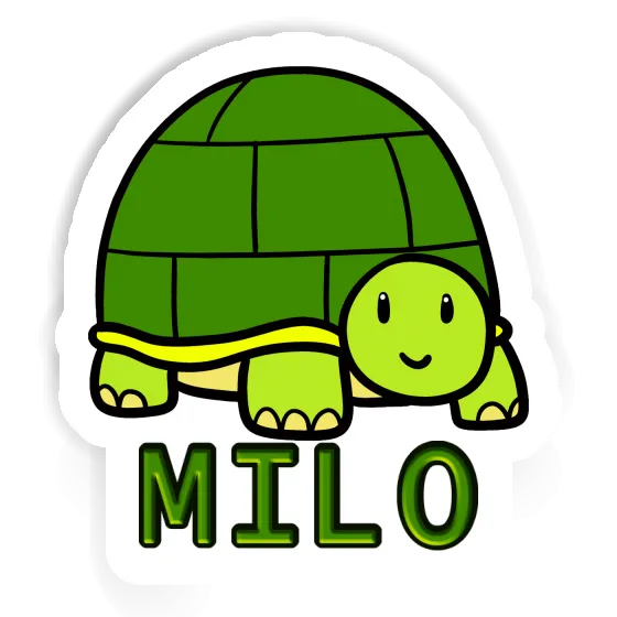 Sticker Turtle Milo Laptop Image