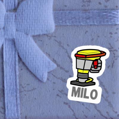 Sticker Vibratory Rammer Milo Laptop Image