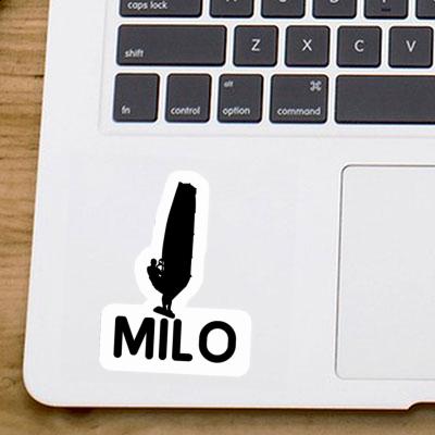 Sticker Milo Windsurfer Laptop Image