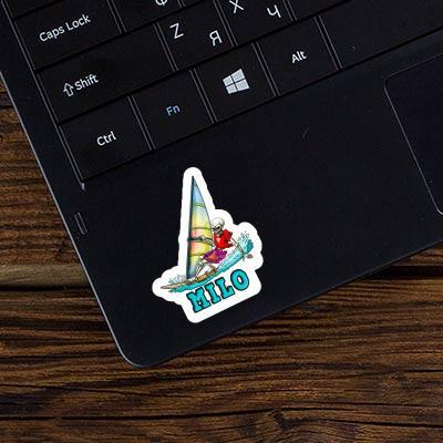 Surfer Sticker Milo Laptop Image